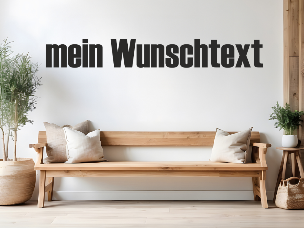 Wandtattoo Wunschtext 28