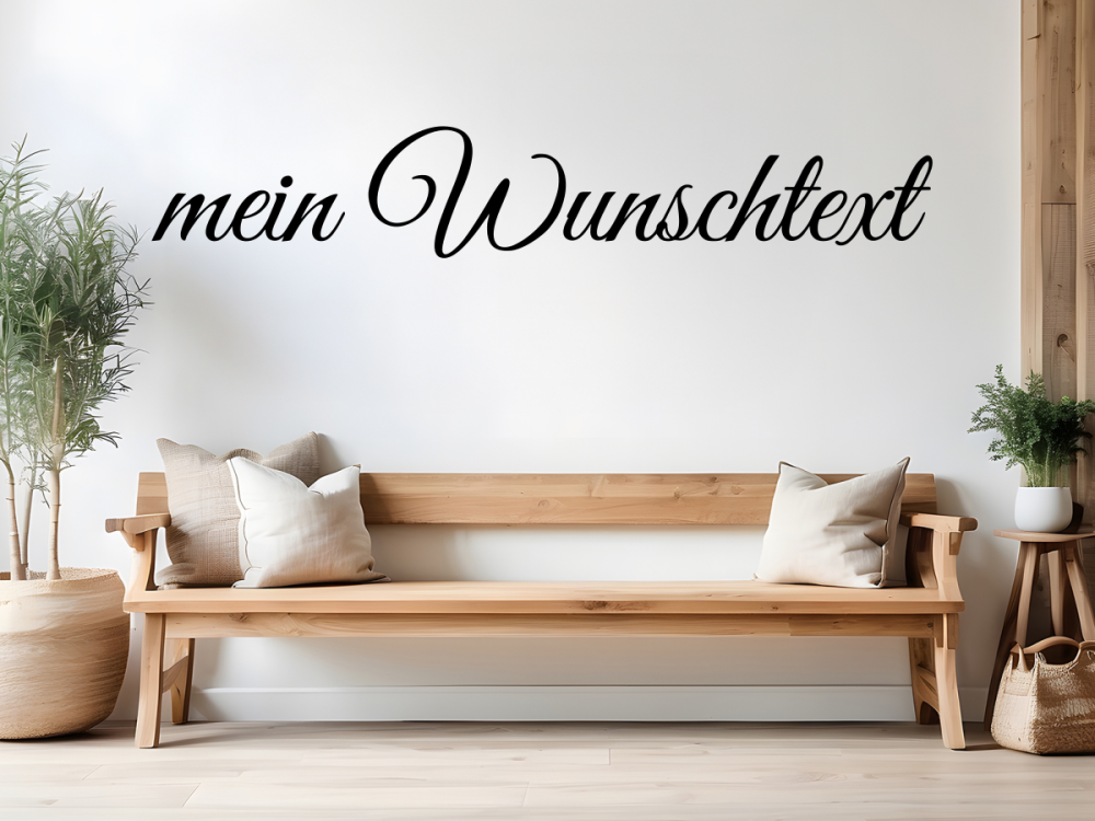Wandtattoo Wunschtext 5
