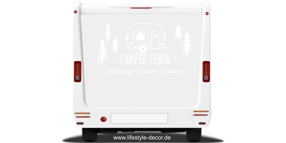 Wohnwagendekor Camper Leben