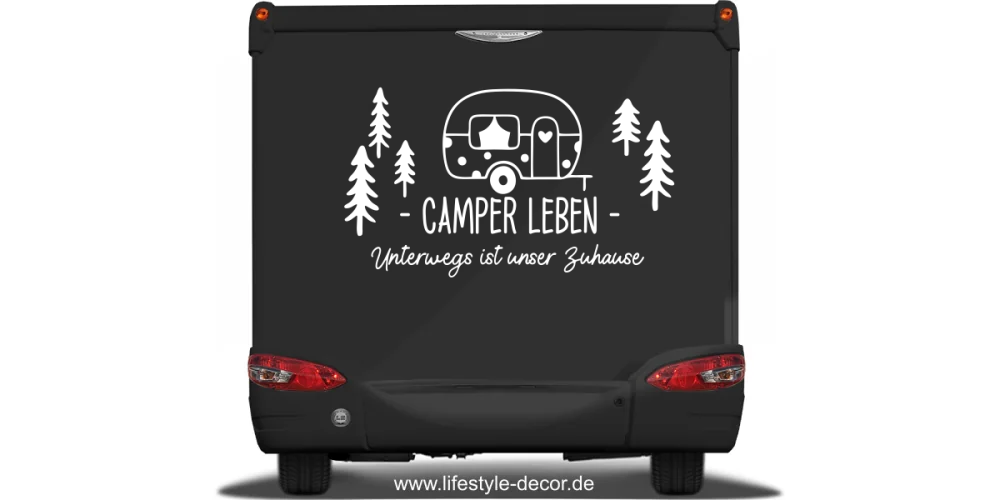 Wohnwagendekor Camper Leben