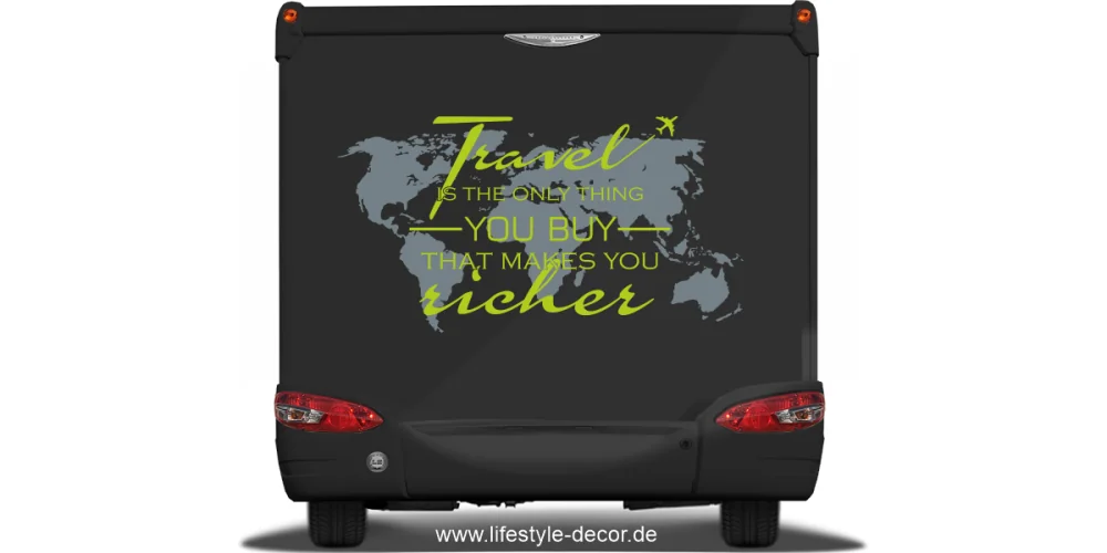 Wohnwagendekor Spruch Travel Wohnwagendekor Spruch Travel