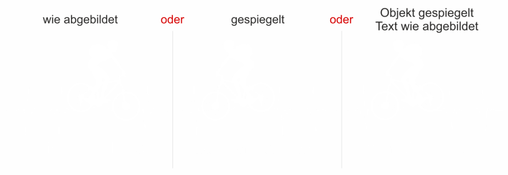Autoaufkleber Mountainbike