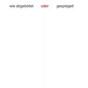Möbeltattoo Kunstvoller Palmenzweig