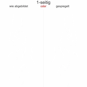 Luftige Gräser als Aufkleber für Auto - Ansicht Ausrichtung und Farbauswahl