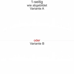 Autodekor Hamburger Skyline - Ansicht Ausrichtung mit Farbauswahl und Variante