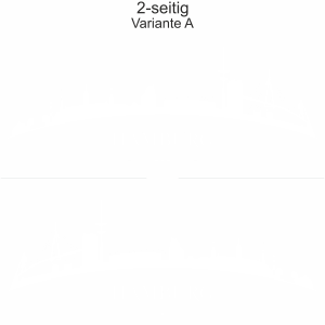 Autodekor Hamburger Skyline - Ansicht zweiseitig für beide Fahrzeugseiten und Farbauswahl
