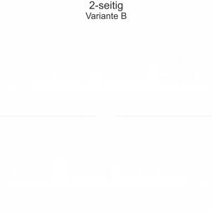 Autodekor Hamburger Skyline - Ansicht zweiseitig für beide Fahrzeugseiten und Farbauswahl