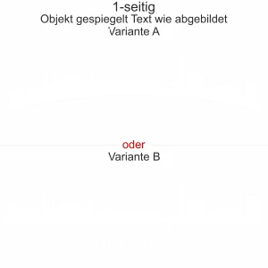 Autotattoo mit der Silhouette von Bremen - Ansicht Ausrichtung mit Farbauswahl und Variante