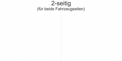 Autoaufkleber Runenkompass