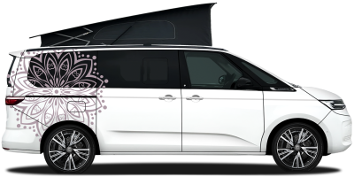 Autoaufkleber mit Mandala Motiv