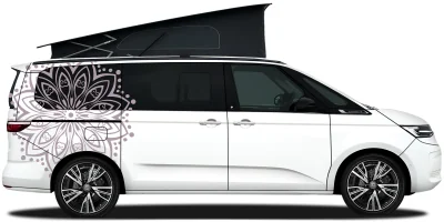 Autoaufkleber mit Mandala Motiv