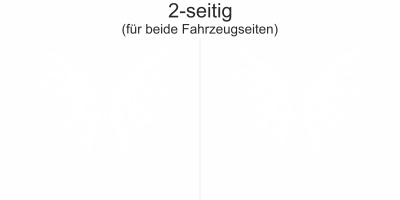 Autoaufkleber Falter Fantasia