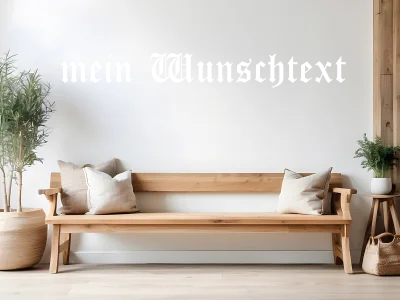 Wandworte Wunschtext Nr. 23