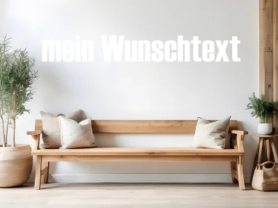 Wandtattoo Wunschtext Nr. 24