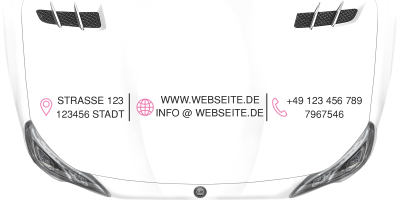 Fahrzeugwerbung Adresse 40