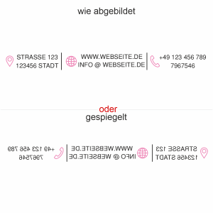 Fahrzeugwerbung Adresse 40