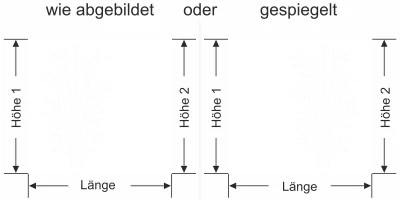 Milchglasfolie Asiatischer Bambus