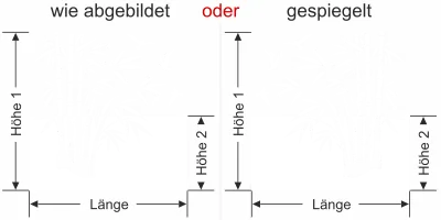 Fensterfolie Bambusstrauch und Vögel