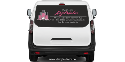 Fahrzeugbeschriftung Nagelstudio | 02