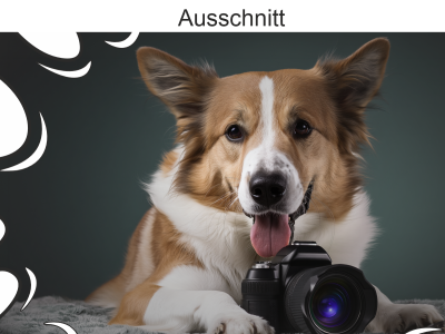 Autoaufkleber Eigenes Foto Klecks - Ansicht Ausschnitt