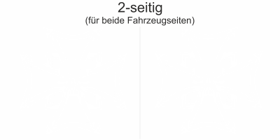 Auto Aufkleber Kreuz Totenkopf