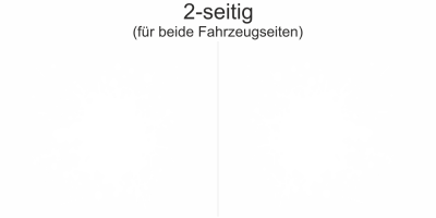 Aufkleber für Auto Farbklecks