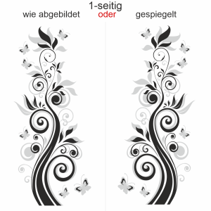 Autoaufkleber Ornament Frühlingsduft