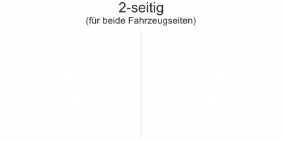 Autoaufkleber Schädel
