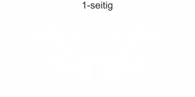 Autoaufkleber Schmetterling Fire