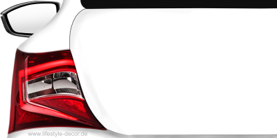 Aufkleber für Auto Hundekopf Collie