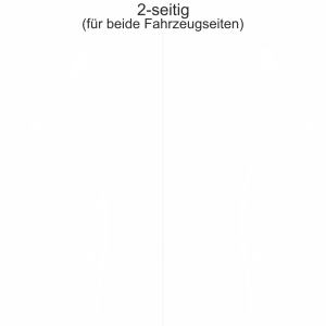 Autoaufkleber Stilvolle Ranke