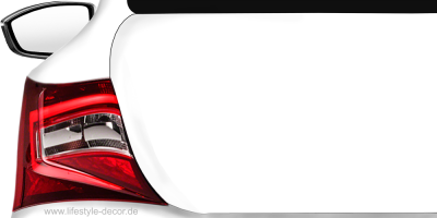 Autotattoo Hundekopf Deutscher Schäferhund