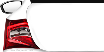 Autotattoo Hundekopf Husky