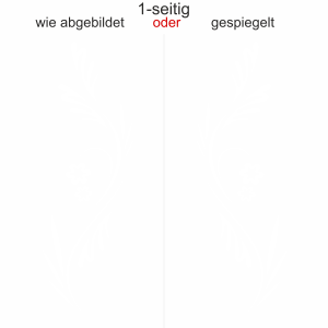 Autoaufkleber Ornament Wohlfühlranke
