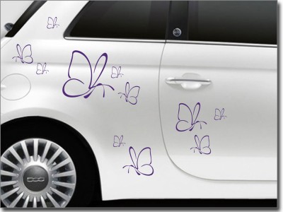 12 Schmetterlings-Magnetaufkleber – Bunt, Weichmagnetisch, Für Kühlschrank & Auto