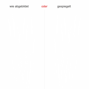 Fensteraufkleber Sommer Gras - Ansicht Ausrichtung und Farbauswahl