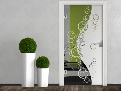 Glastür Milchglasfolie Fenstertraum