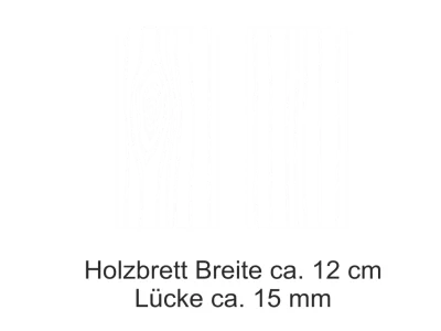Milchglasfolie Holzmuster