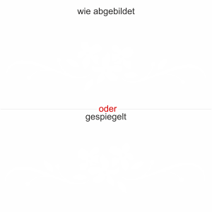 Möbeltattoo Florales Ornament