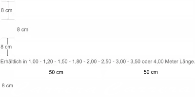 Racingstreifen Carrera 8 cm