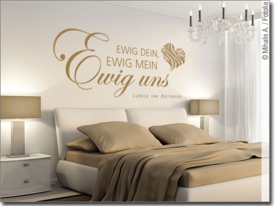 Wandtattoo Schlafzimmer Traumhafte Motive und Sprüche