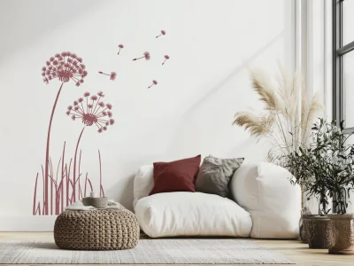 Wandtattoo mit Pusteblume