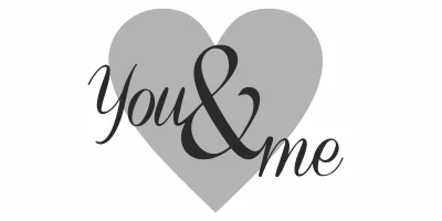 Wandtattoo You and Me