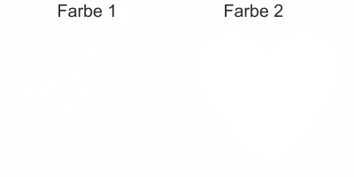 Wandtattoo You and Me - Ansicht Farbauswahl