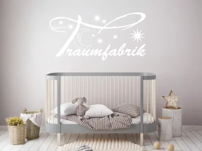 Wandwort Traumfabrik