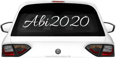 Abiaufkleber fürs Auto 2