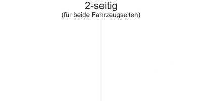 Aufkleber Ankermotiv mit Tau