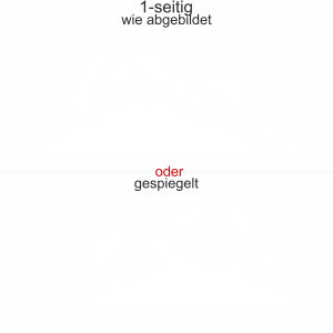 Autoaufkleber Baumgruppe