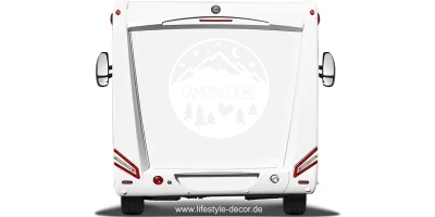 Aufkleber Campingliebe