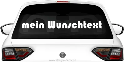 Autoaufkleber Wunschtext | 19